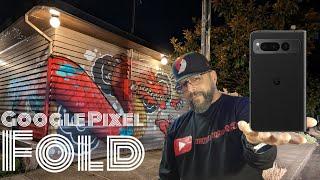 Google Pixel Fold Camera Test | First Night Shot Samples