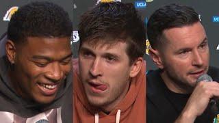 Lakers vs Warriors | Lakeshow Postgame Interviews x Highlights: Rui, Austin & Coach Redick