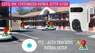 How to Enable and Customize Patrol on the EZVIZ H9C Dual Lens Camera