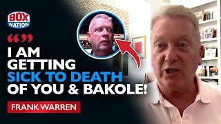 Frank Warren ERUPTS AT Martin Bakole & Billy Nelson Over Moses Itauma