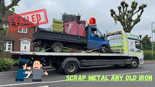 GREAT PULLED by the POLICE - Scrap Metal Mayhem