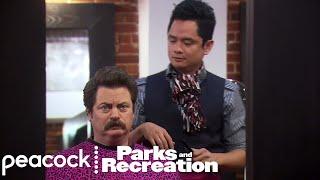 Ron Swanson's New Hairdresser | Parks and Recreation