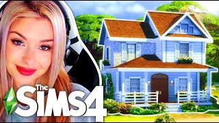 How to Build a GOOD STARTER HOUSE in The Sims 4 // Home Building Tutorial // Real Time // Base Game