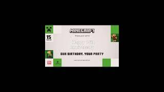 Happy 15th Anniversary to Minecraft (Late)