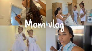 MOM VLOG| getting the new house together + Delta Children Sponsorship + mom struggles