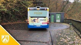 Alte Drehscheibe dient Solinger Pendelbussen als Wendemöglichkeit