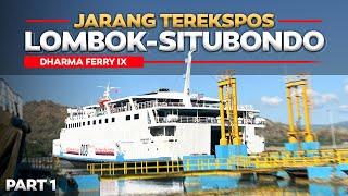 JARANG ADA YANG TAU ,17 Jam  Lombok - Situbondo naik kapal Dlu Ferry 9.