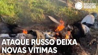 Ataque russo deixa novas vítimas na Ucrânia