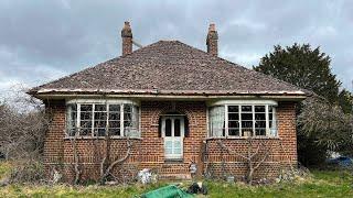 ABANDONED 1930’s BUNGALOW. HE SUFFERED ALONE IN SILENCE