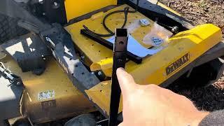 Fit Measurements, Install Options, and Review of Sdsnte ZTR Mower Handle & Bucket Holder