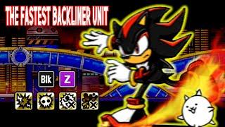 Shadow & Cat Review (Sonic Collabs Uber), The Fastest Backliner in The Battle Cats History