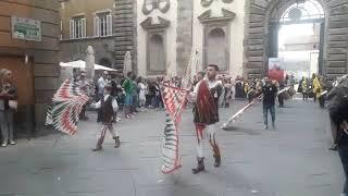 25° Sbandieratori Città di Lucca - Corteo storico - Rievocazione medievale