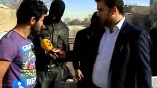 Police arrested and displayed again hooligans in Tehran streets