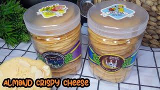 IDE JUALAN KUE LEBARAN 2022 || ALMOND CRISPY CHEESE #kuelebaran2022 #almondcrispy