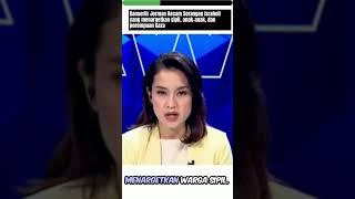 Kanselir Jerman Kecam Serangan Israhell yang targetkan sipil, anak anak, dan perempuan Gaza #shorts