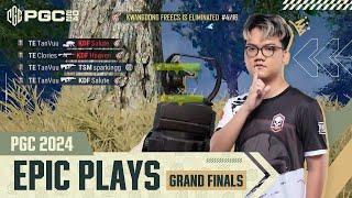 PGC 2024 Grand Finals Epic plays ㅣ PUBG Esports