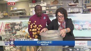 It's clambake season & Kenny's ready to dive in