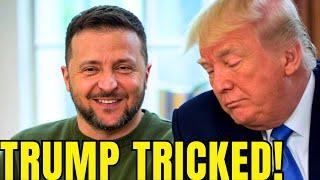 Zelensky TRICKS TRUMP with BRILLIANT MOVE This Afternoon!