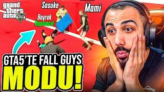 GTA 5'TE FALL GUYS MODU OYNADIK! EKİPLE GTA V | Barış Can