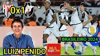 Atletico GO 0 x 1 Vasco LUIZ PENIDO Brasileirão 2024