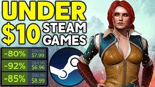 12 AWESOME STEAM PC GAME DEALS UNDER $10 - SUPER CHEAP STEAM GAMES!