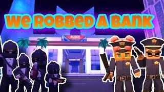 We Robbed Bank in Blockman Go New Game |Free City RP|