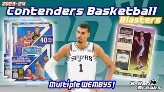 CONTENDERS or PRETENDERS? 2023-24 Panini Contenders Basketball Blasters! WEMBYs Pulled!