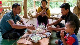 Construction Process of New Buffalo Barn, Family Lunch | Farmer Family