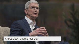 Apple CEO Tim Cook to take more than 40% pay cut