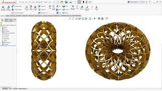 Modeling with Surface and Flex in SolidWorks