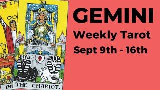 Gemini: Expanding Your World Allows New Life To Flow In!   September 9th  - 16th 2024 WEEKLY TAROT