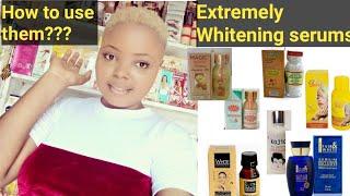 TOP 8 EXTREME WHITENING BOOSTER SERUMS, OILS, CONCENTRE & How to use