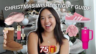 75 CHRISTMAS WISHLIST IDEAS/GIFT GUIDE  Vlogmas Day 2