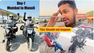 Finally Road Trip Shuru | Longest Bike Ride 2024 or Huwa Tagda nuksan | Day- 1 @MohitMawriVlogs