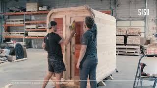 SISU Charlie Cabin Sauna Assembly