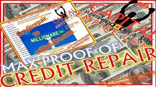 MAX PROOF CREDIT REPAIR & BUSINESS OWNER CORP FUNDING, MORE THAN ANYONE!