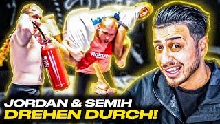 JORDAN & SEMIH ERSTICKEN FAST WEGEN FEUERLÖSCHER  Sie sind VERRÜCKT! 