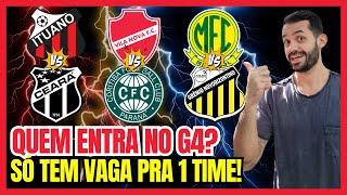 DIA DE G4 NA SÉRIE B! QUAL DESSES 3 TIMES VAI ENTRAR NA ELITE HOJE?