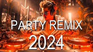 PARTY MIX 2024  Mashups & Remixes of Popular Songs 2024  Tiësto, David Guetta, Hardwell, Afrojack