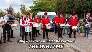 Slagwerkgroep EMM Kekerdom - Treinritme (train rhythm)