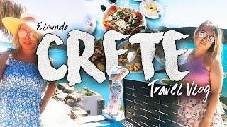 CRETE GREECE Travel Vlog // Luxury in Elounda, Spinalonga's Secrets & Greek Food Delights