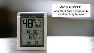 AcuRite Digital Hygrometer and Thermometer Product Features