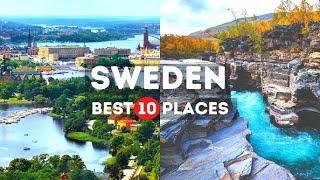 Top 10 Beautiful Places to visit in Sweden | Sweden4k