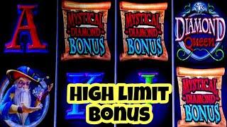 THE BEST HIGH LIMIT ON DIAMOND QUEEN - I GOT SO MANY JACKPOTS