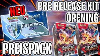 NEW PRIZE PACKS Series 3  | Pokemon Obsidianflammen Pre Release Opening