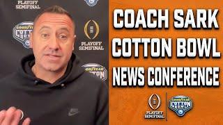 Longhorns HC Coach Sark Speaks to the Media Before the Cotton Bowl