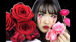 Eating Roses Mukbang / For ART #10