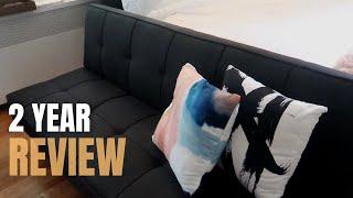 THE TRUTH ABOUT CHEAP AMAZON SOFAS (2 YEAR UPDATE) | Serta Rane Convertible Sofa Bed Review