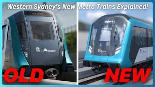 New Western Sydney New Metro Trains Revealed!