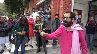 Abhay Kumar expresses deep concern over anti-student JNU Librarian & Administration